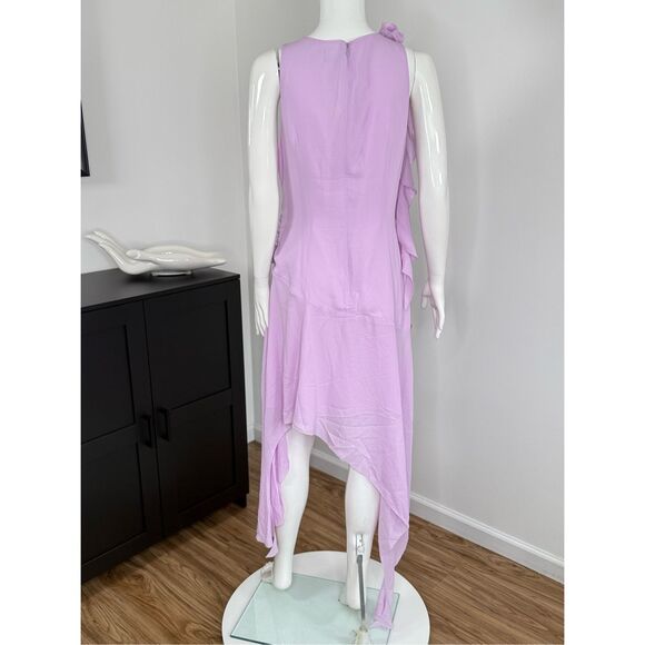 Bardot Lilac Mini Dress - Picture 11 of 13